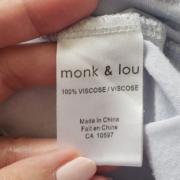 monk & lou Flowy T-Shirt - Picture 4 of 8